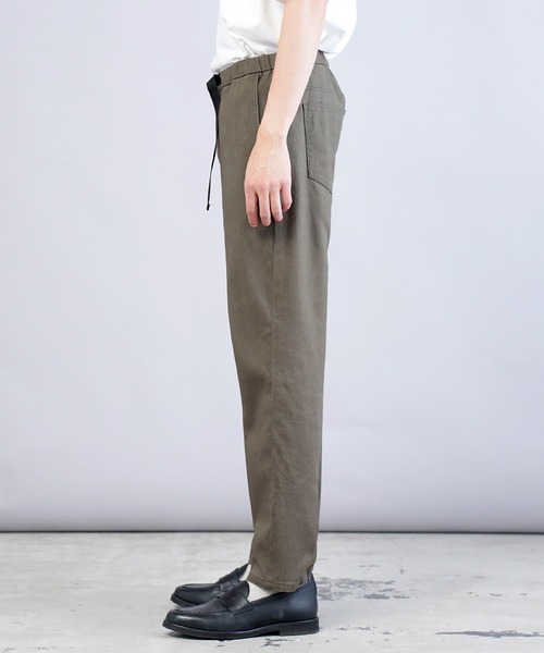 【monsieurdef】センタークリース テーパードパンツ XL JIGGYS SHOP（ジギーズショップ） スラックス センタークリース