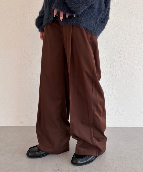 kutir（クティール） ワイドパンツ スラックス パンツ 「新色追加