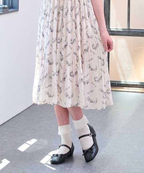 ローファー ビジューバックルストラップシューズ キッズ 子供 女の子_18
