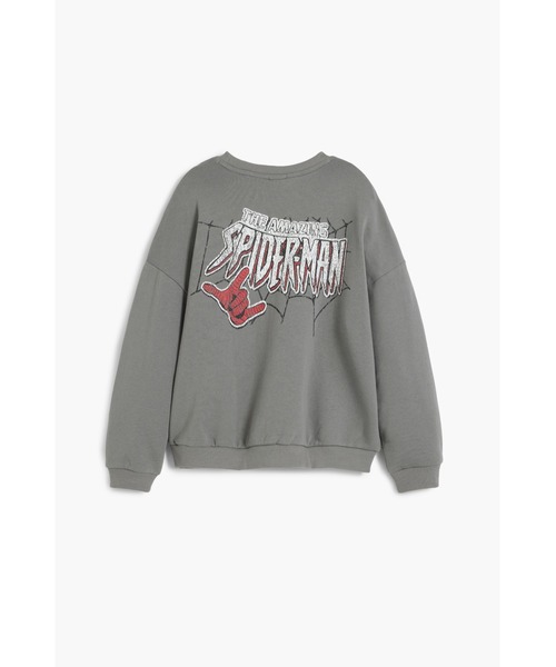 Desigual トレーナー スパイダーマンパッチ付きスウェット キッズ 子供  