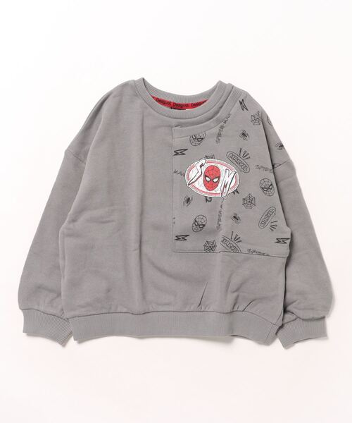 Desigual トレーナー スパイダーマンパッチ付きスウェット キッズ 子供  