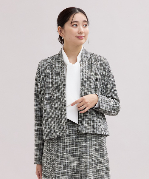 MELROSE claire コート アウター 「noir」入卒園式・卒業式