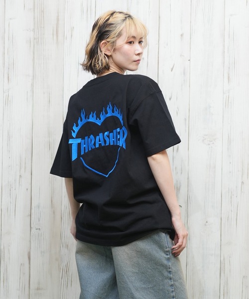 THRASHER（スラッシャー） tシャツ バーニングハートTシャツ