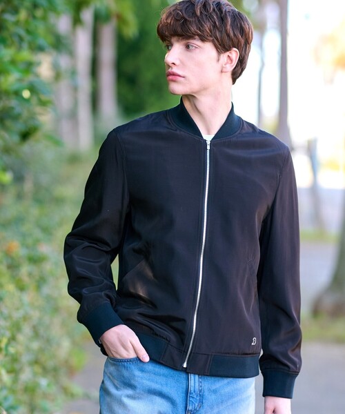 ドレステリア（DRESSTERIOR）/SDG’s ブラックMA−1 ジャケット DRESSTERIOR（ドレステリア） ブルゾン アウター SDG's ブラックMA−1