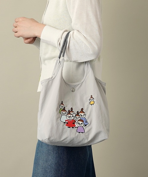 うめむぎ 美品☆イントキシック ショルダーバッグ 2way ロゴストラップ MOOMIN（ムーミン） ショルダーストラップ ショルダーバッグ バッグ