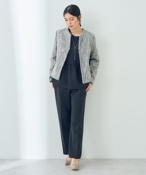 YECCA VECCA（イェッカヴェッカ） ジャケット ノーカラージャケット