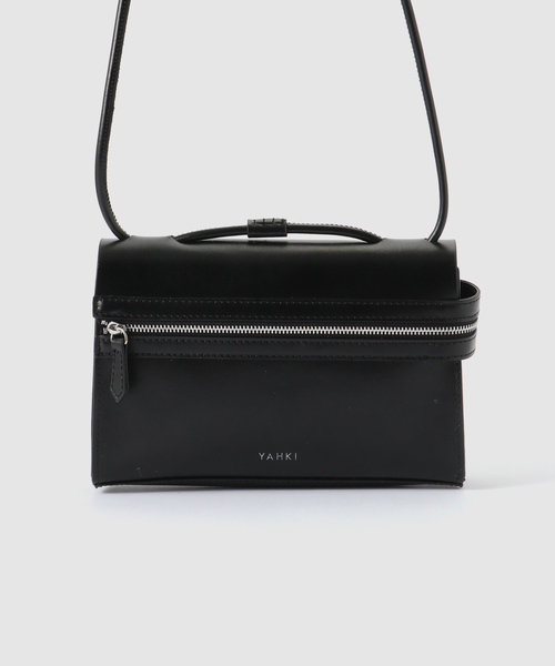 未使用品 YAHKI ヤーキSOFT WFACE 2way ショルダーバッグ 黒 50％OFF】YAHKI（ヤーキ） 2WAYショルダー SOFT W FACE｜ROCOCO
