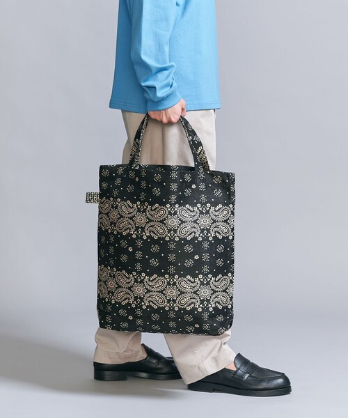 最先端 BINDU トートバッグ 「BINDU」 バンダナ トート バッグ メンズ バッグ