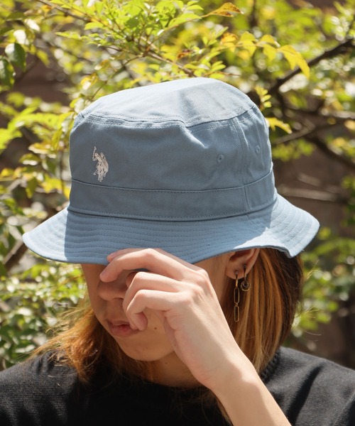 U.S. POLO ASSN.（ユーエスポロアッスン） 帽子 ハット ツイルバケット
