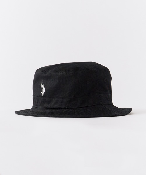 U.S. POLO ASSN.（ユーエスポロアッスン） 帽子 ハット ツイルバケット