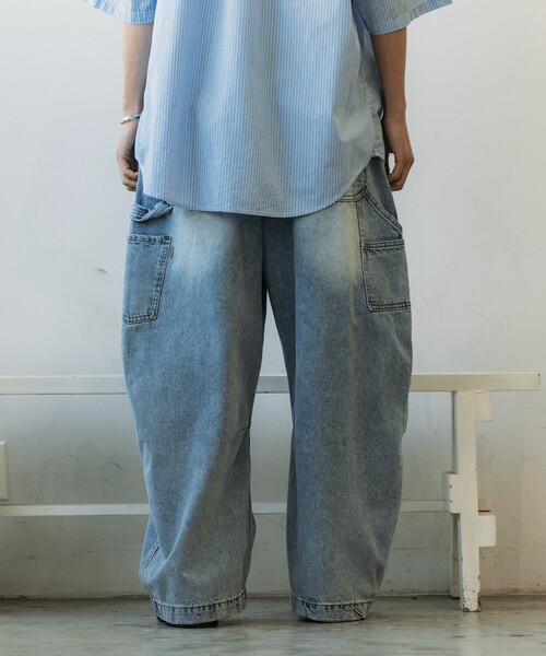 NAUTICA ジーンズ NAUTICA/ノーティカ Super Wide Curve Double Knee 