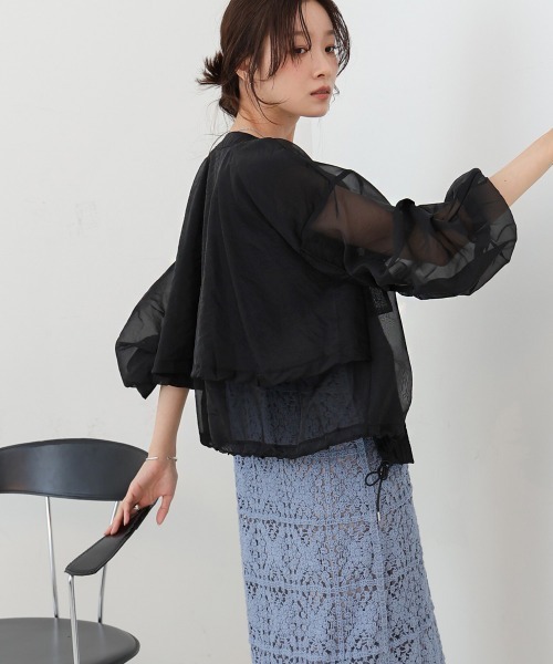 BAB ブルゾン アウター ドロストシアーブルゾン レディース