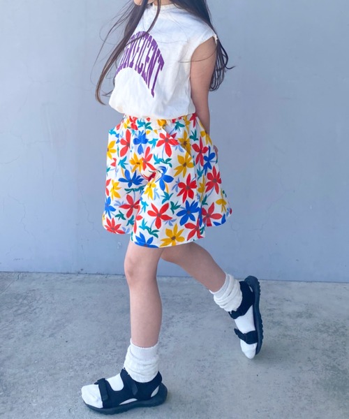 その他ブランド / キッズ他/PNK/03-23767 Naughty Company（ナウテーカンパニー） パンツ 花柄パンツ キッズ