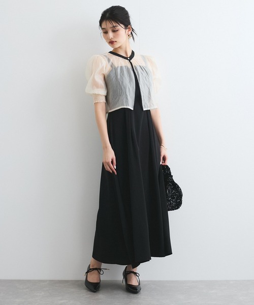 VIS（ビス） ワンピース 「VIS DRESS」「3WAY」シアートップスセット