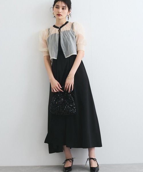 VIS（ビス） ワンピース 「VIS DRESS」「3WAY」シアートップスセット