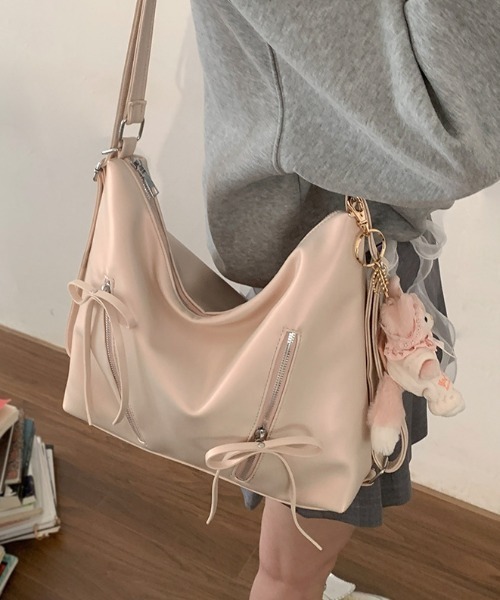 Per sist ence(パーシエンス) ショルダーバッグ バッグ リボンジップ Per sist ence(パーシエンス) ショルダーバッグ バッグ リボンジップ