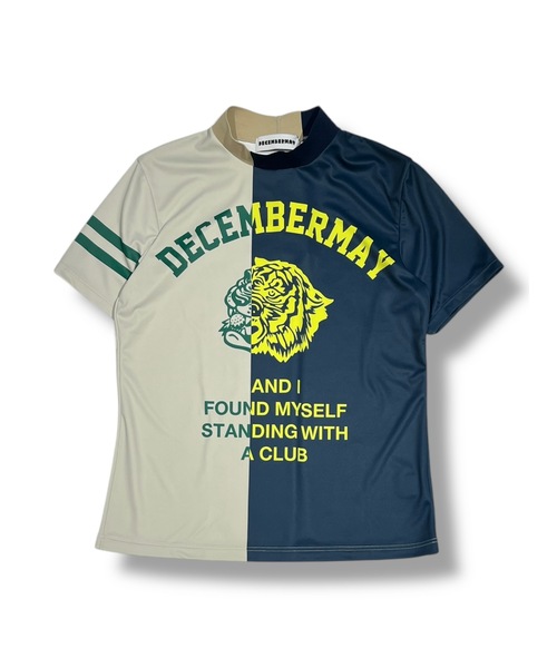 DECEMBERMAY（ディセンバーメイ） tシャツ 半袖 Lovers tiger bicolor