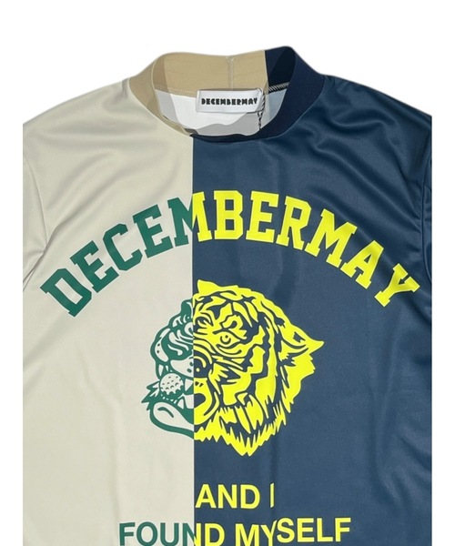 DECEMBERMAY（ディセンバーメイ） tシャツ 半袖 Lovers tiger bicolor
