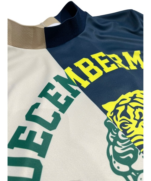 DECEMBERMAY（ディセンバーメイ） tシャツ 半袖 Lovers tiger bicolor