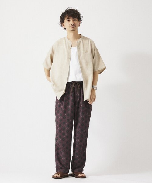 JOURNAL STANDARD relume パンツ ホールパターンプリント ワイド