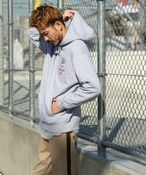 THRASHER 「THRASHER」 プルオーバーパーカー X-LARGE ブラック