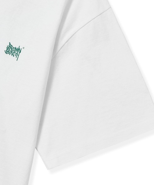 Tシャツ・カットソー BROWNBREATH COMMON TEE WHITE BJMMST020WT BROWNBREATH tシャツ 「UNISEX」BROWNBREATH/TAG TEE