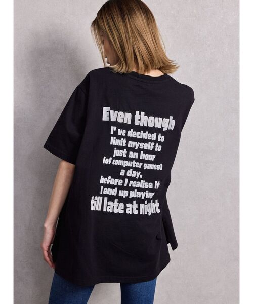 GYDA tシャツ GAME HOLIC BUNNY BIG Tシャツ レディース