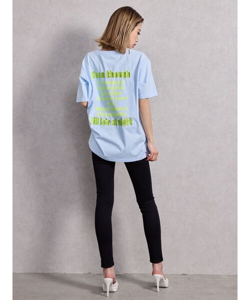 ジェイダ GYDA GAME HOLIC BUNNY BIG Tシャツ Tシャツ バニー ビッグT チュニック プリント オススメ セクシー ギャル 人気 レディース ブランド GYDA tシャツ GAME HOLIC BUNNY BIG Tシャツ レディース