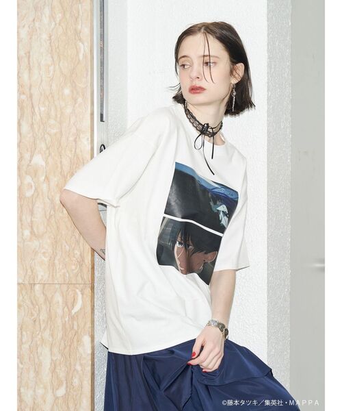tシャツ 「TVアニメ「チェンソーマン」」ノースリーブBIGTシャツ レディース TVアニメ『チェンソーマン』】ノースリーブBIGTシャツ（Tシャツ
