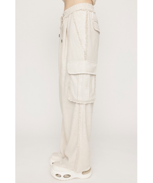 「SLY」 カーゴパンツ 1 アイボリー レディース_画像6