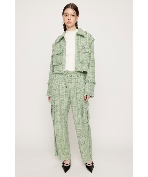 「SLY」 カーゴパンツ 1 アイボリー レディース_画像8