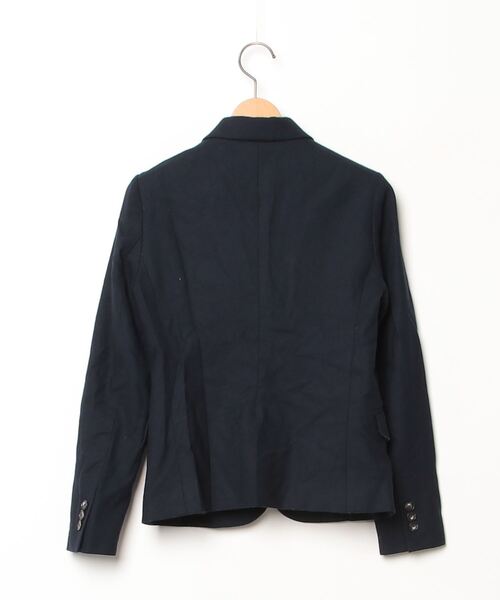 「green label relaxing」 テーラードジャケット 34 ネイビー レディース_画像2