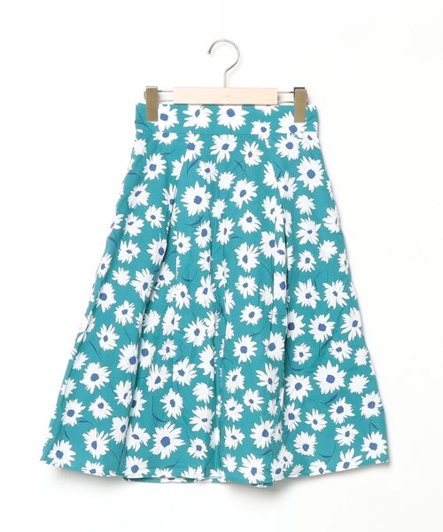 ☆美品☆ 31 Sons de mode花柄　フレア　スカート☆ 31 Sons de mode（トランテアン ソン ドゥ モード）の「水彩花柄