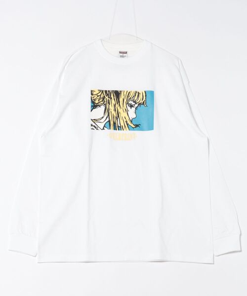 tシャツ overprint/オーバープリント/EYES LS TEE ＊東京上空 レディース メンズ