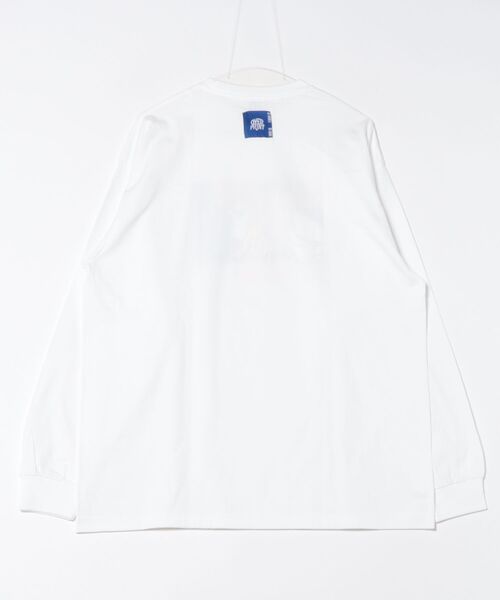 over print tシャツ overprint/オーバープリント/EYES LS TEE