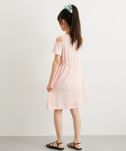 ワンピース 肩開き半袖ワンピース キッズ 子供服 女の子 : ZOZOTOWN