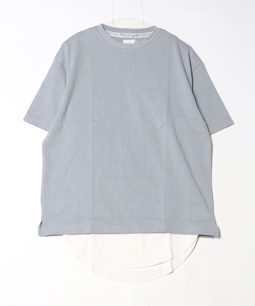 NUMBER (N)INE 「NUMBER (N)INE」 半袖Tシャツ 1 ブルー メンズ