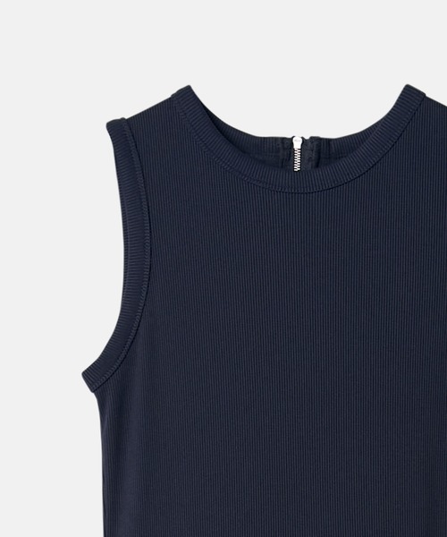 ワンピース Bi-Material Fit and Flare Dress / バイマテリアルフィットアンドフレアドレスの画像
