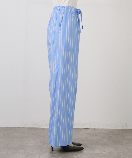 Spick & Span ストライプ パンツ 夏 Spick & Span（スピックアンドスパン）の「ストライププリント
