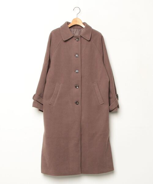 GeeRA（ジーラ） ステンカラーコート MEDIUM ブラウン レディース