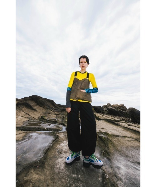 OMMO（オーエムエムオー） パンツ PADDING BALLOON PT レディース