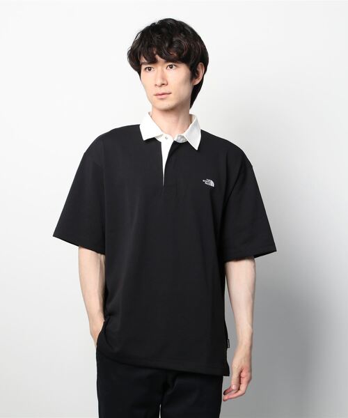 THE NORTH FACE ブラック ポロシャツ XL THE NORTH FACE 大きいサイズ メンズ ノースフェイス 半袖