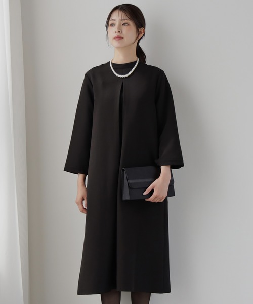 DRESS+（ドレスプラス） ドレス 品さ際立つ前後2wayフォーマル