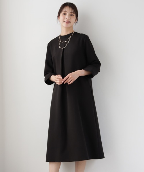 DRESS+（ドレスプラス） ドレス 品さ際立つ前後2wayフォーマル