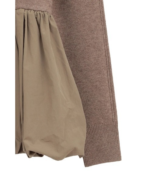 CLANE（クラネ） ニット セーター CLANE/クラネ/DOCKING POWERSHOULDER