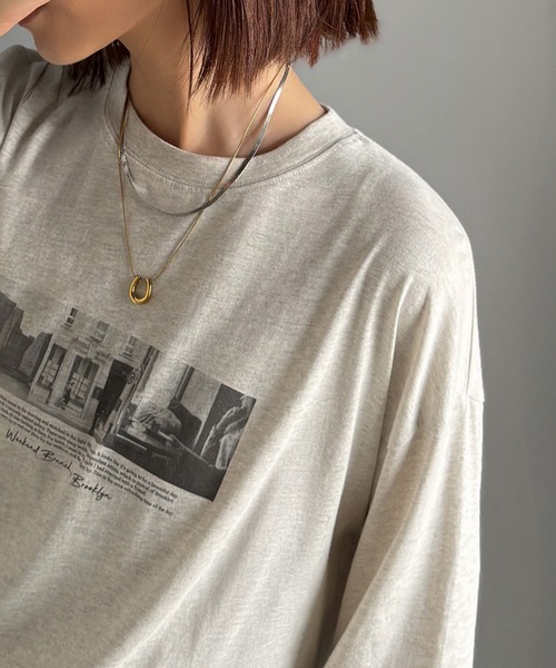 classicalelf（クラシカルエルフ） tシャツ 一枚でも、レイヤードでも