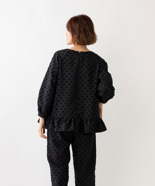 Sono 「Sono」 7分袖ブラウス 1 ブラック レディース : ZOZOTOWN