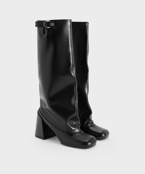 CHARLES ＆ KEITH（チャールズ&キース） ブーツ Robbie ロビー スラウ