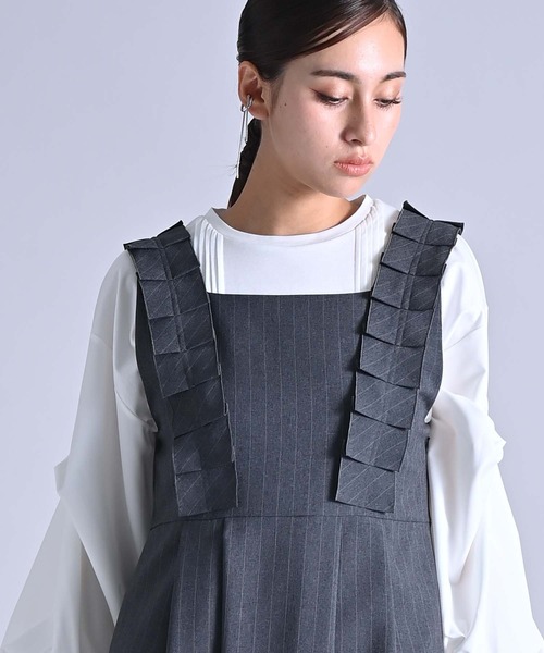 今季！RAW FUDGE ラッフル付オールインワン　ローファッジ　25,300円 アシメラッフルオールインワン onepiece RAW FUDGE