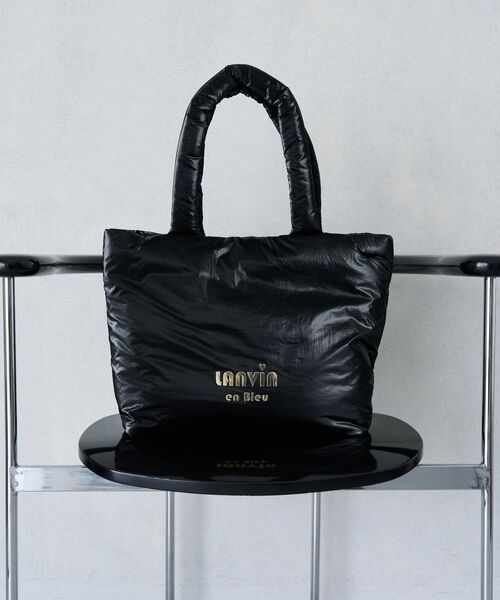 LANVIN en Bleu トートバッグ パデッドトートバッグ レディース 
